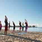 Yoga at the Beach with travel2change