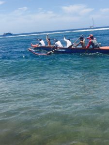 Paddle Hawaiian Outrigger Canoe